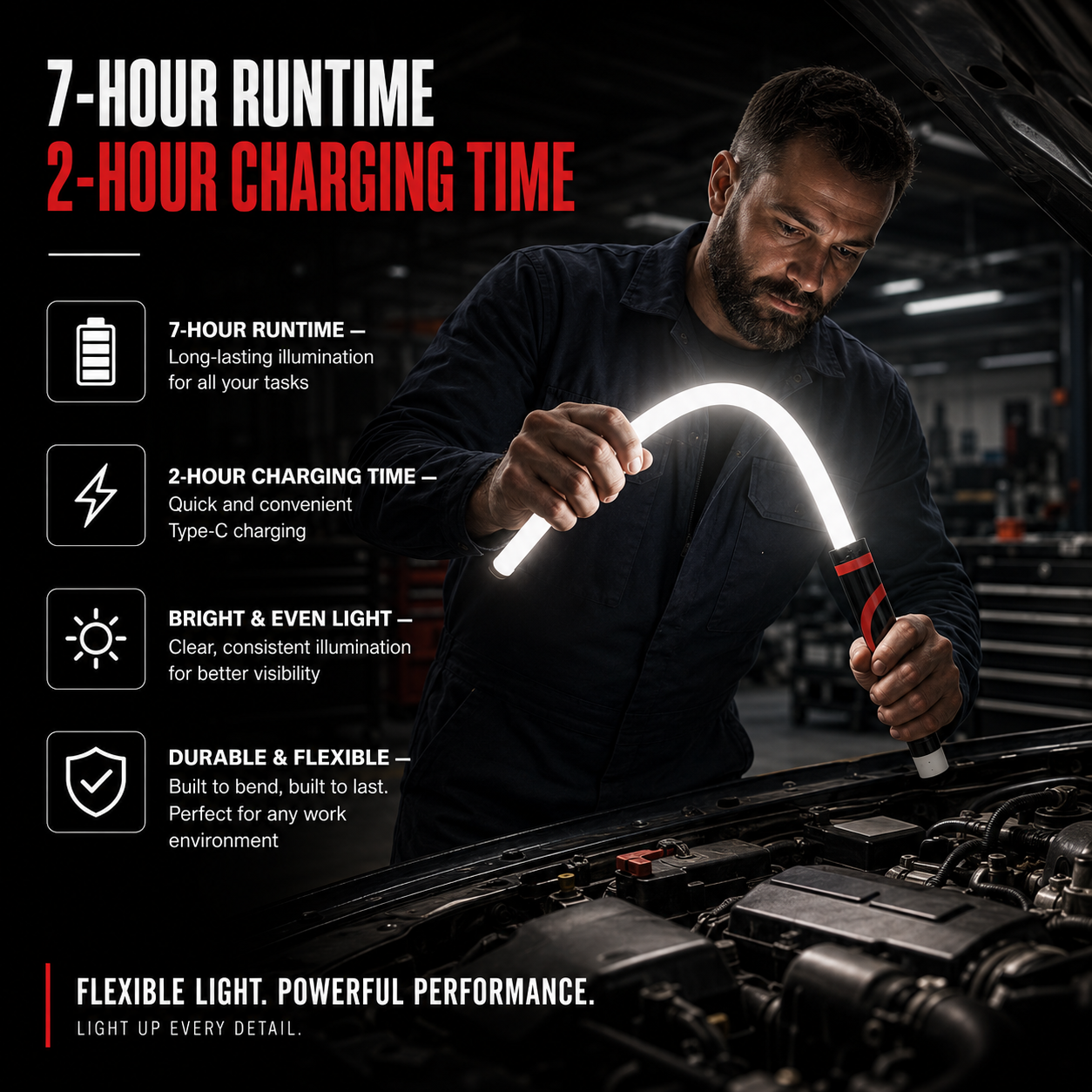 Luma Chord™ Flex Light
